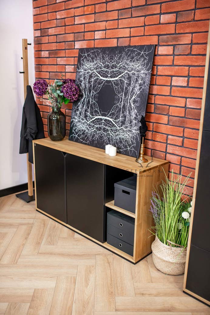 Commode de bureau blanche - Collection Active