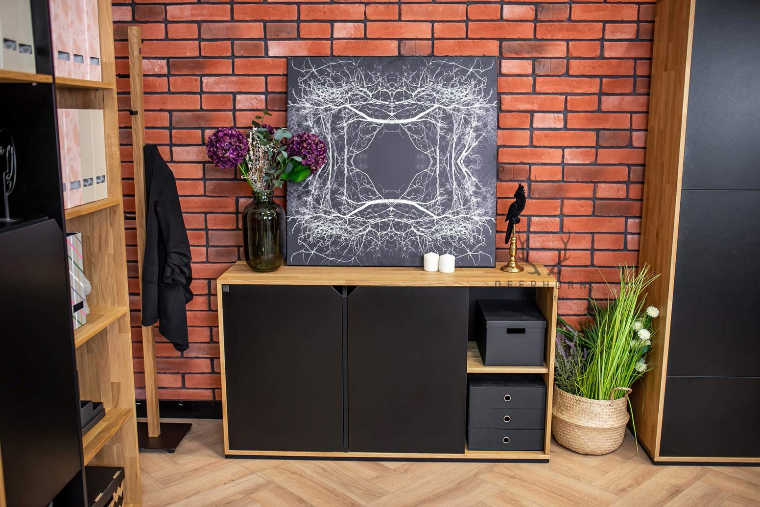 Commode de bureau blanche - Collection Active