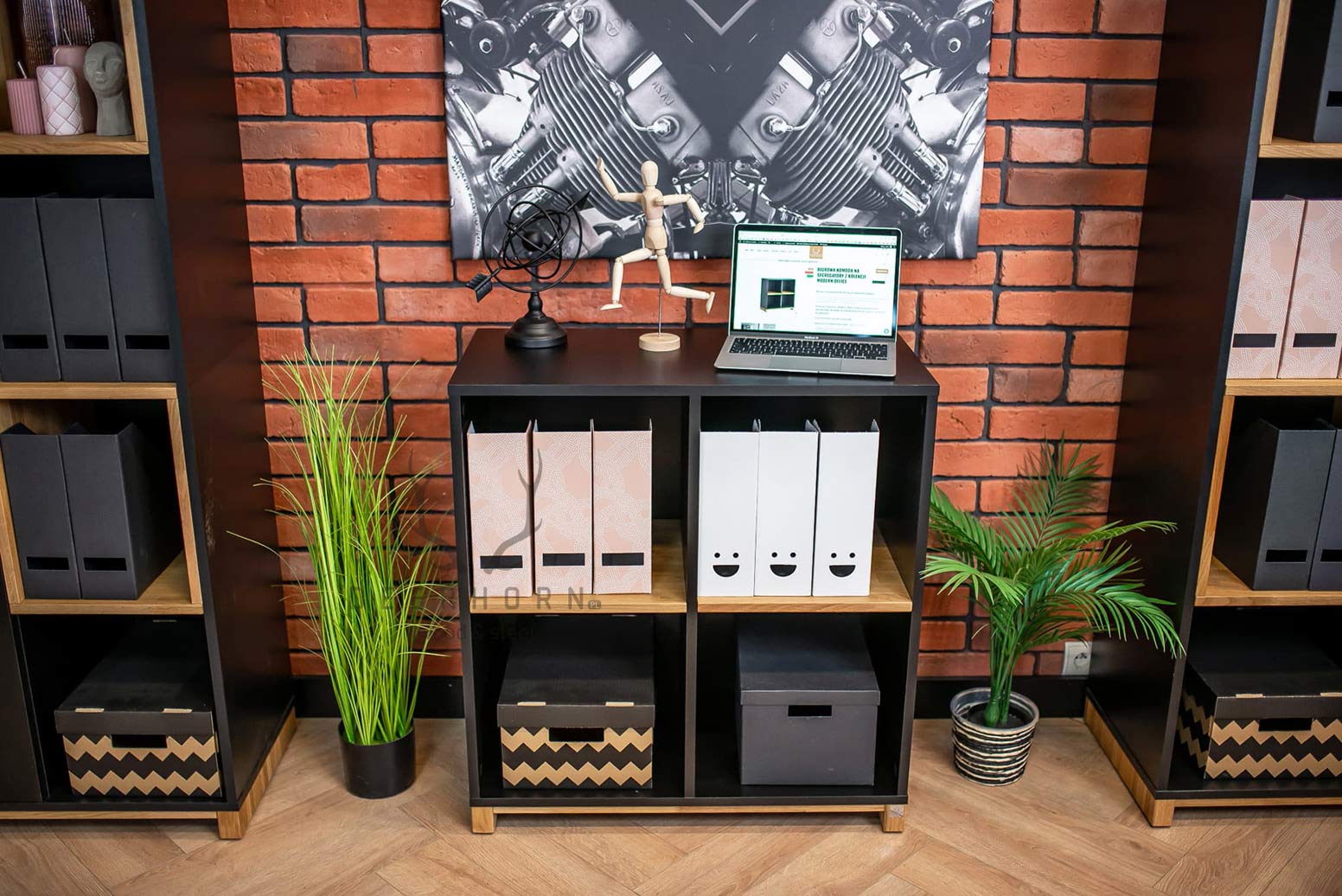 Classeur de bureau de la collection Modern Office blanc