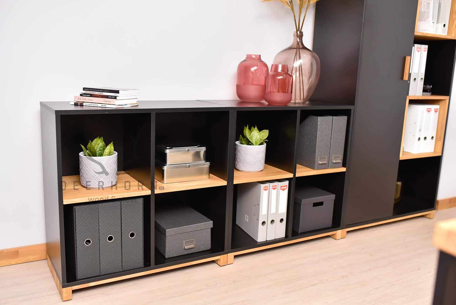 Classeur de bureau de la collection Modern Office blanc