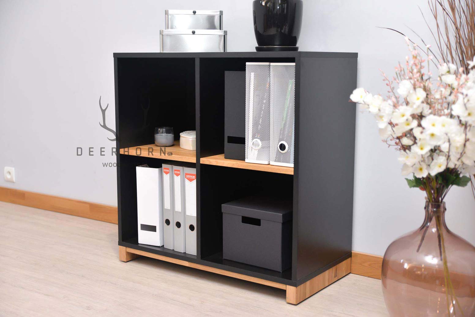 Classeur de bureau de la collection Modern Office blanc