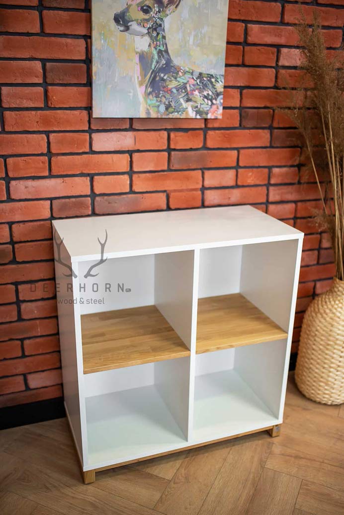 Classeur de bureau blanc de la collection Modern Office