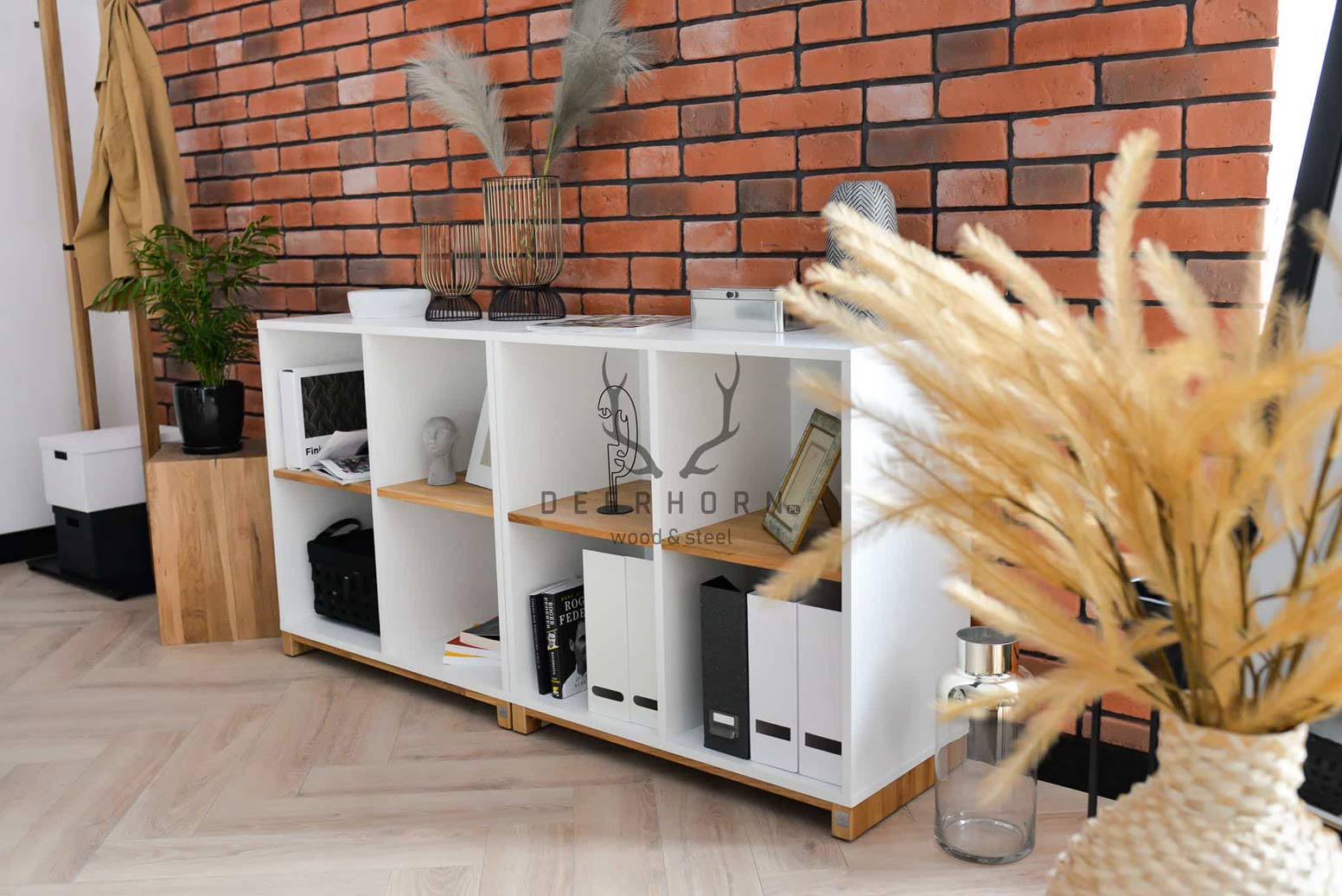 Classeur de bureau blanc de la collection Modern Office