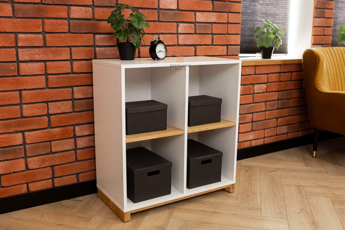 Classeur de bureau blanc de la collection Modern Office