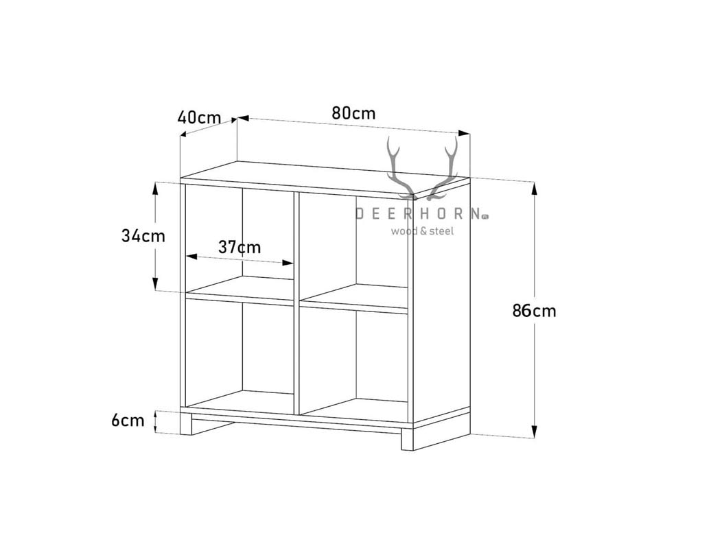 Classeur de bureau blanc de la collection Modern Office
