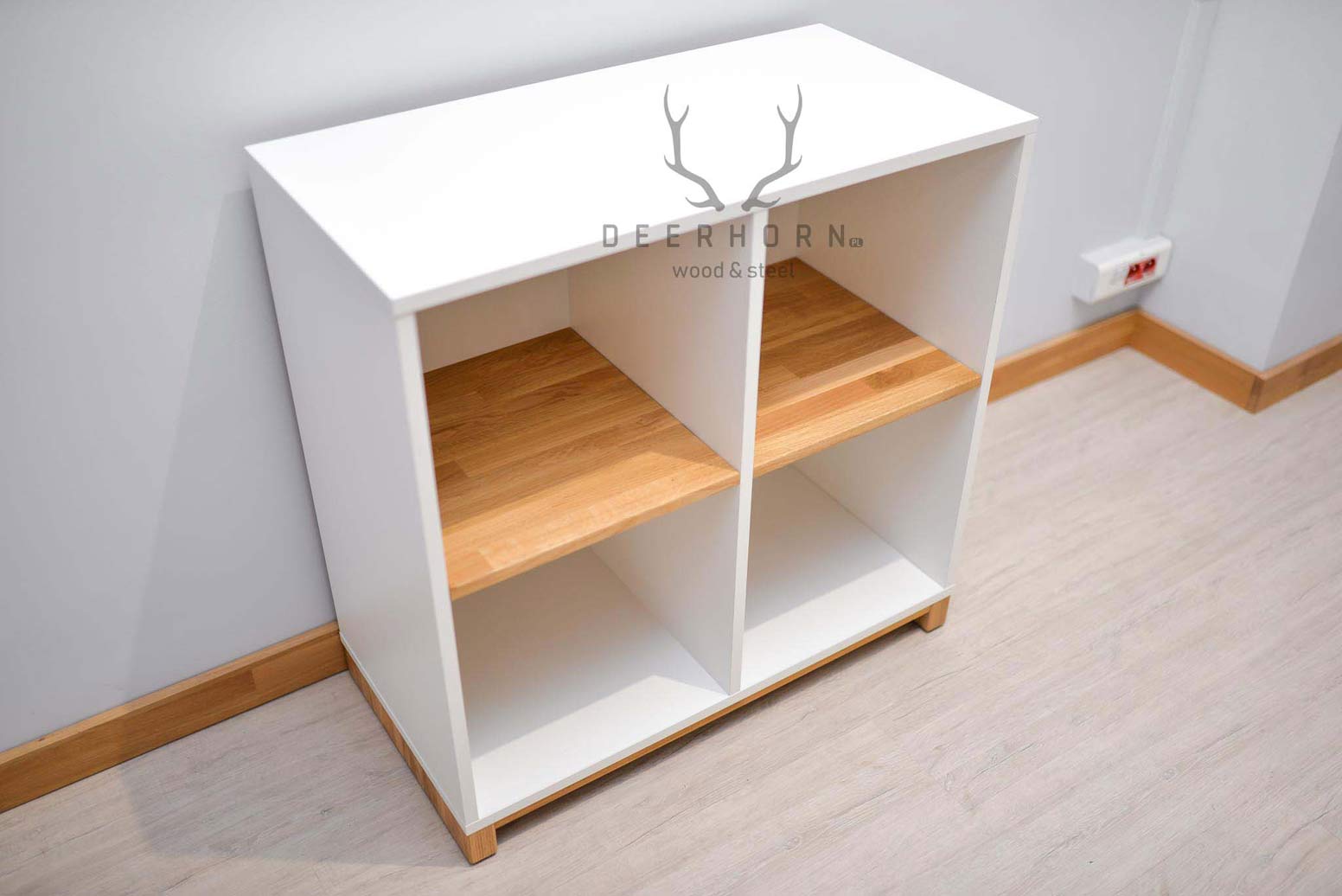 Classeur de bureau blanc de la collection Modern Office