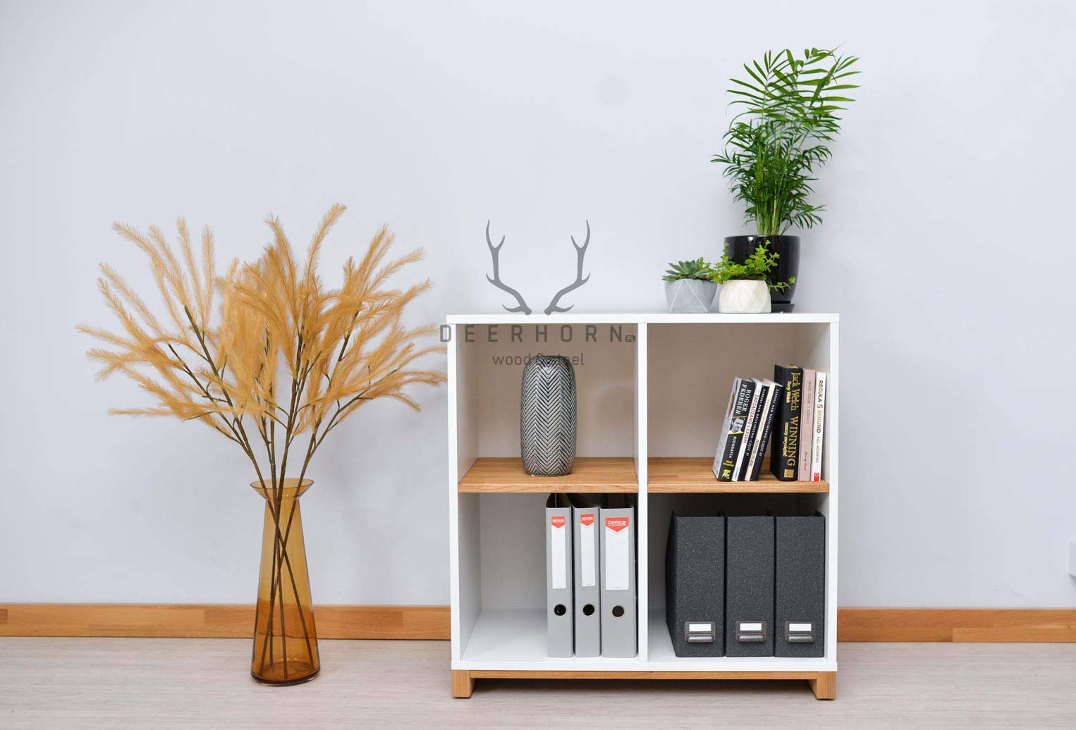 Classeur de bureau blanc de la collection Modern Office