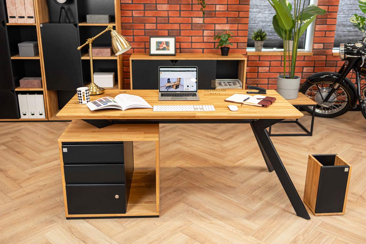 Bureau pour espace de bureau "Future active" court