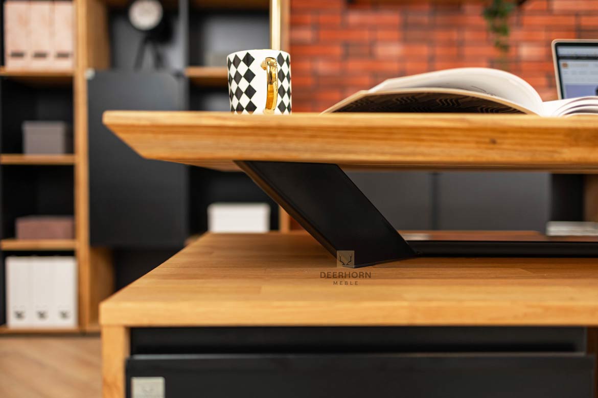 Bureau pour espace de bureau "Future active" court