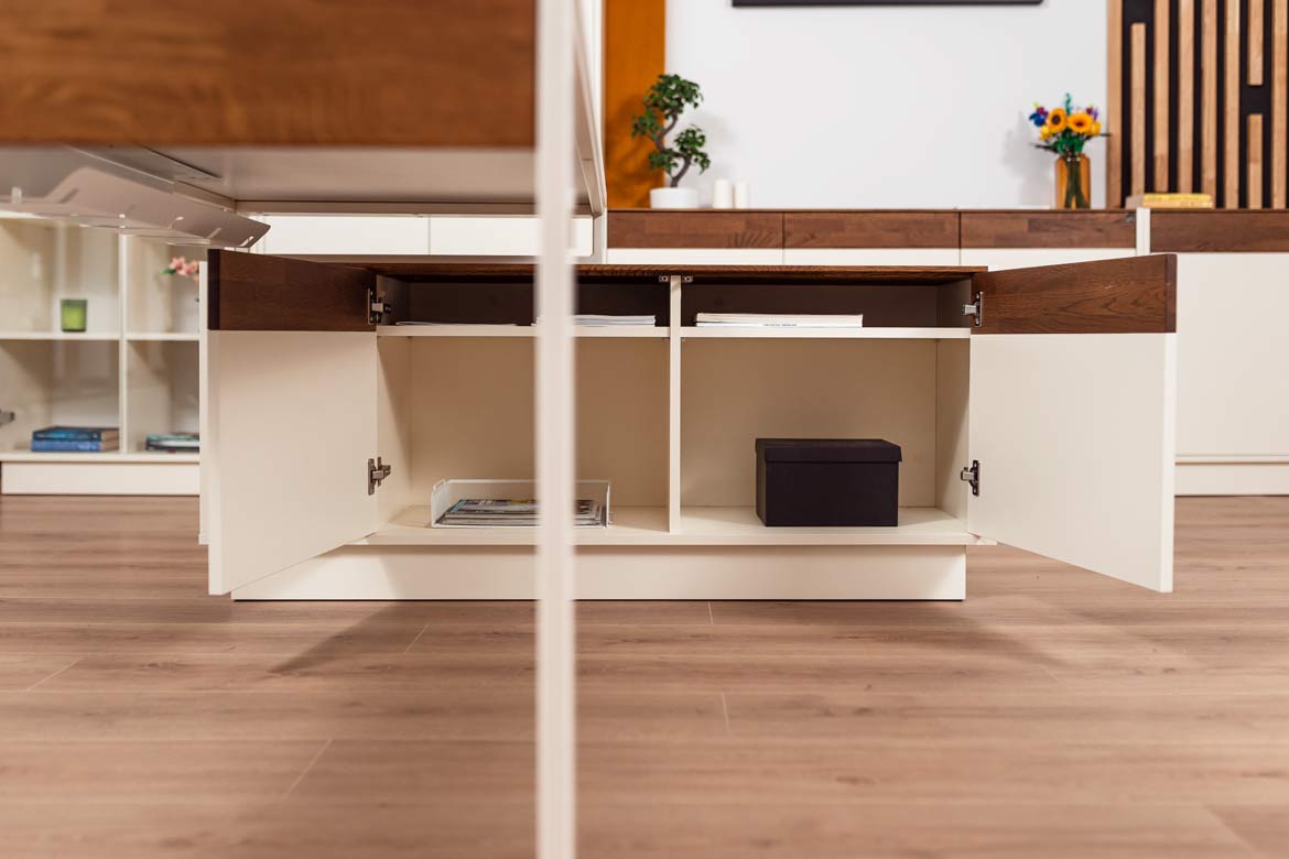 Modernes Büro Eckschreibtisch für Computer mit Schubladen
