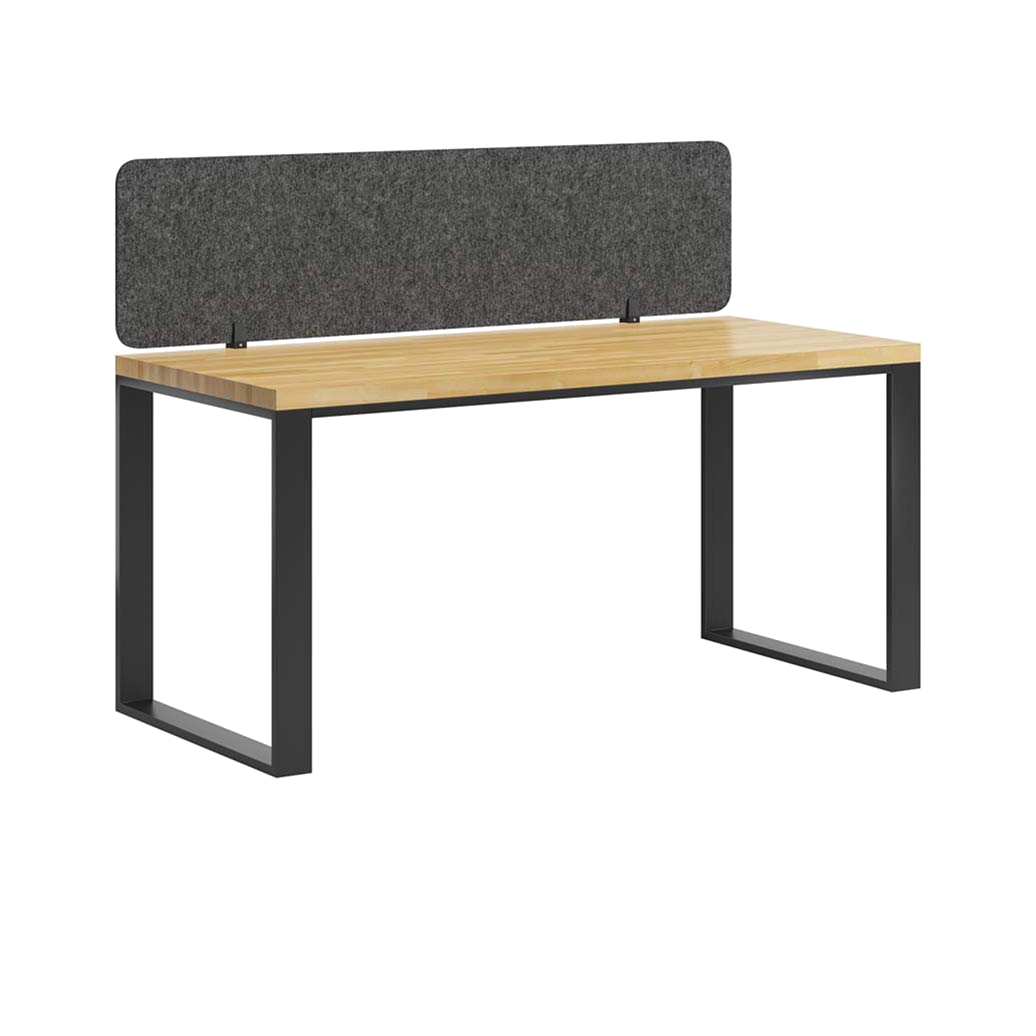 Schreibtisch mit PET-Akustikplatte inklusive