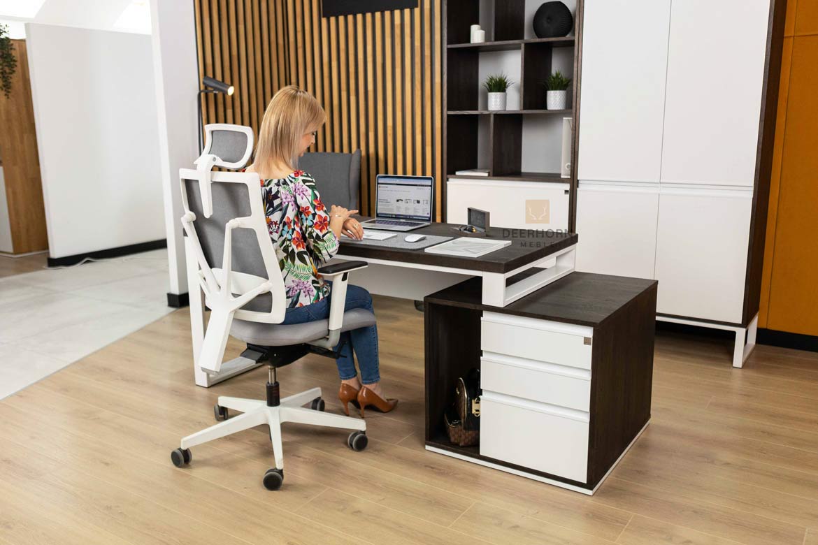 Bürotisch, Eiche