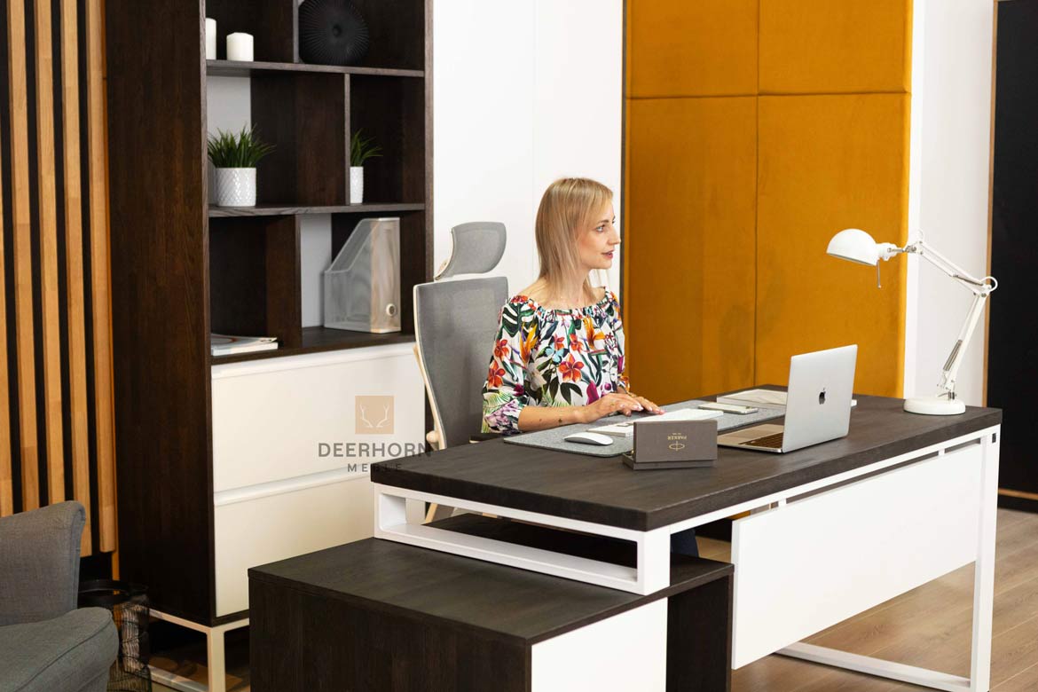 Bürotisch, Eiche