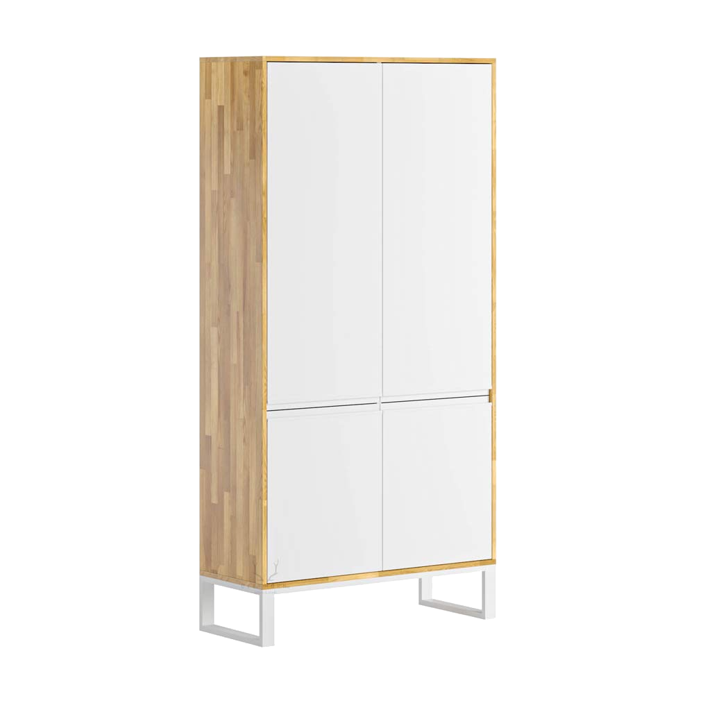 Weißer Büroschrank Loft Office Plus