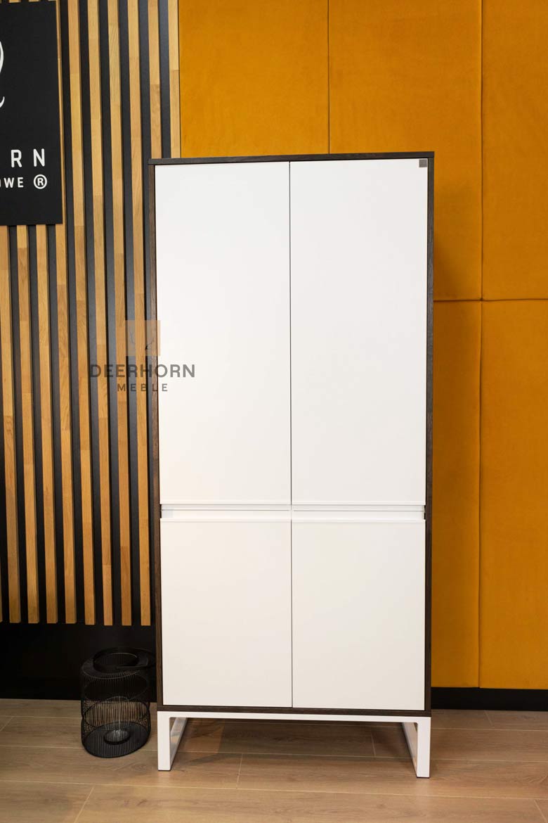 Loft Office Plus abschließbarer Büroschrank aus Ebenholz