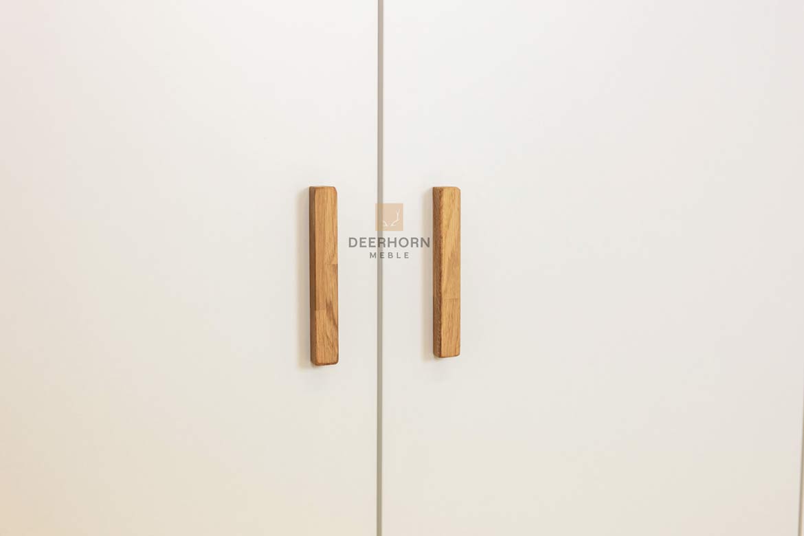 Moderner zweitüriger Kleiderschrank Workplace weiß