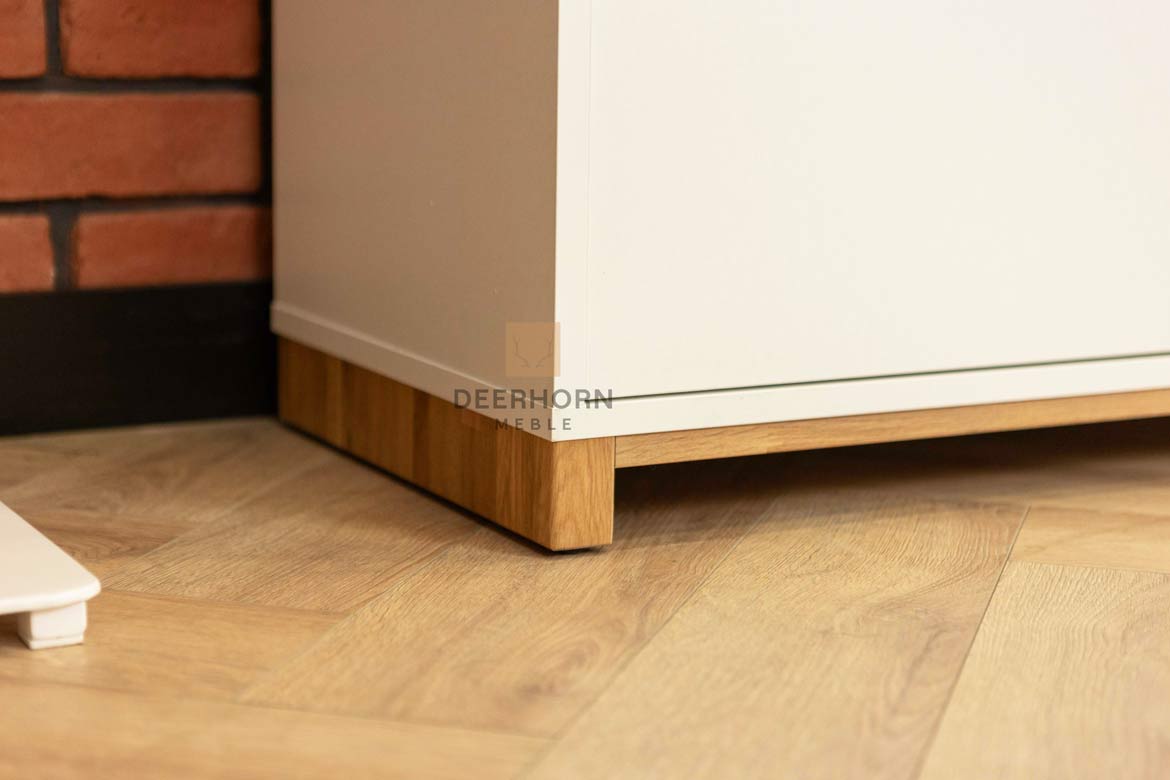Moderner zweitüriger Kleiderschrank Workplace weiß