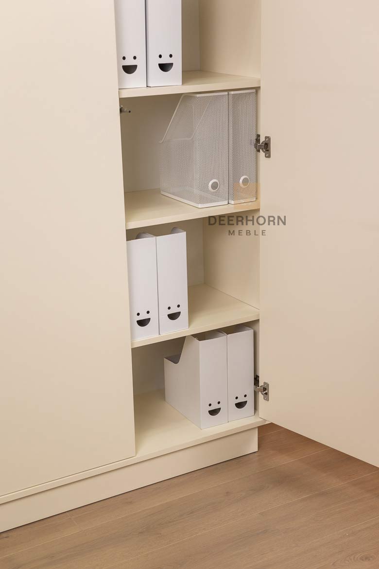 Zweitüriger Kleiderschrank mit Einlegeböden Prestige Office