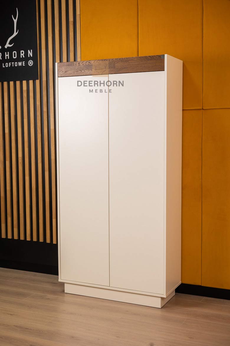 Zweitüriger Kleiderschrank mit Einlegeböden Prestige Office