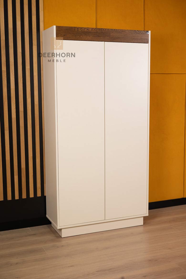 Zweitüriger Kleiderschrank mit Einlegeböden Prestige Office