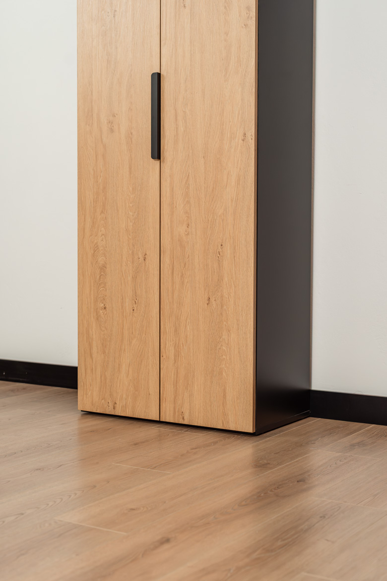 Büro-Aktenschrank, Holzdekor