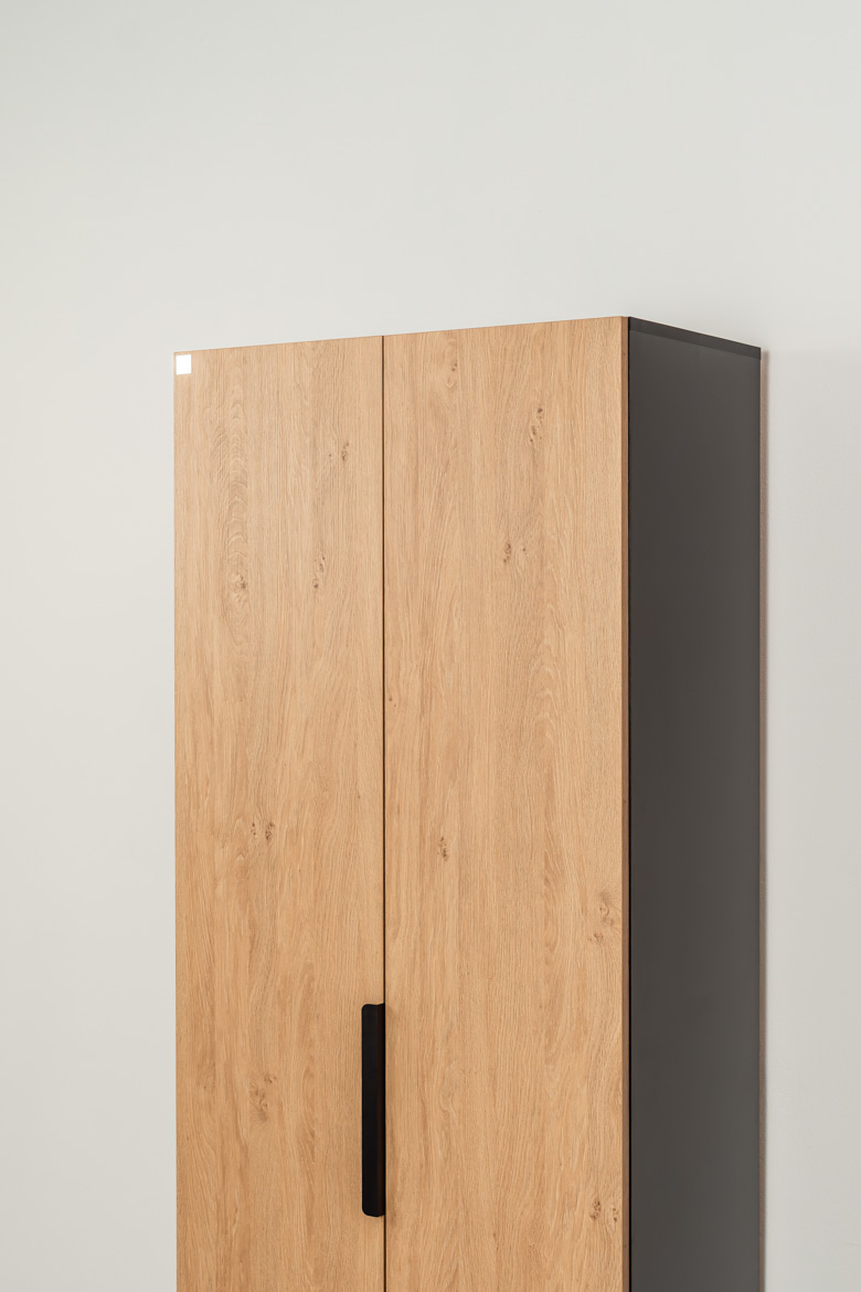 Büro-Aktenschrank, Holzdekor
