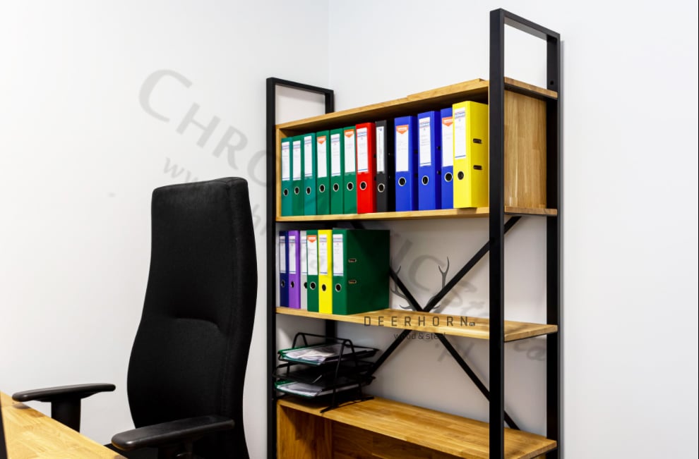 Bücherregal für Aktenordner oder Bücher loft office plus
