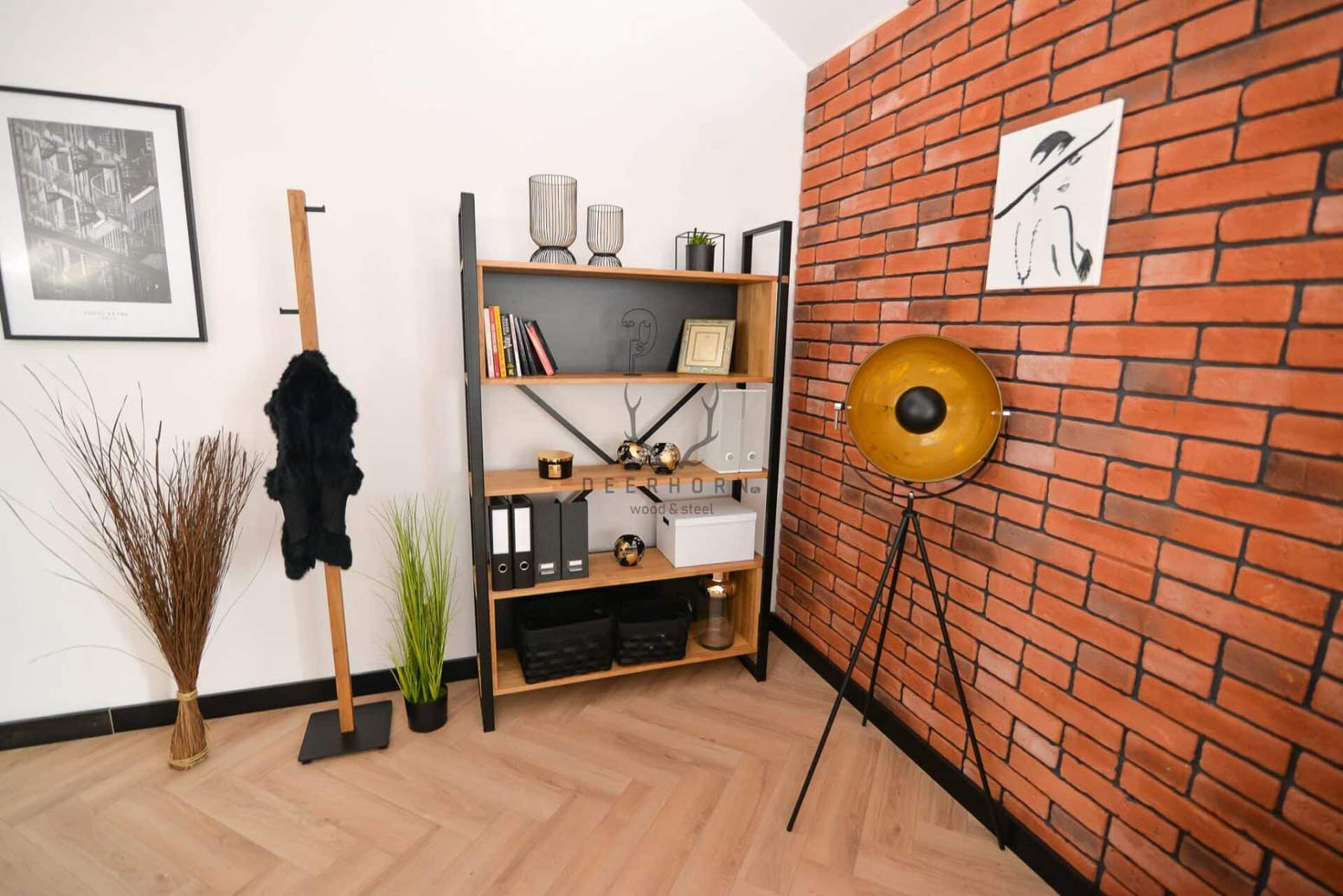 Bücherregal für Aktenordner oder Bücher loft office plus