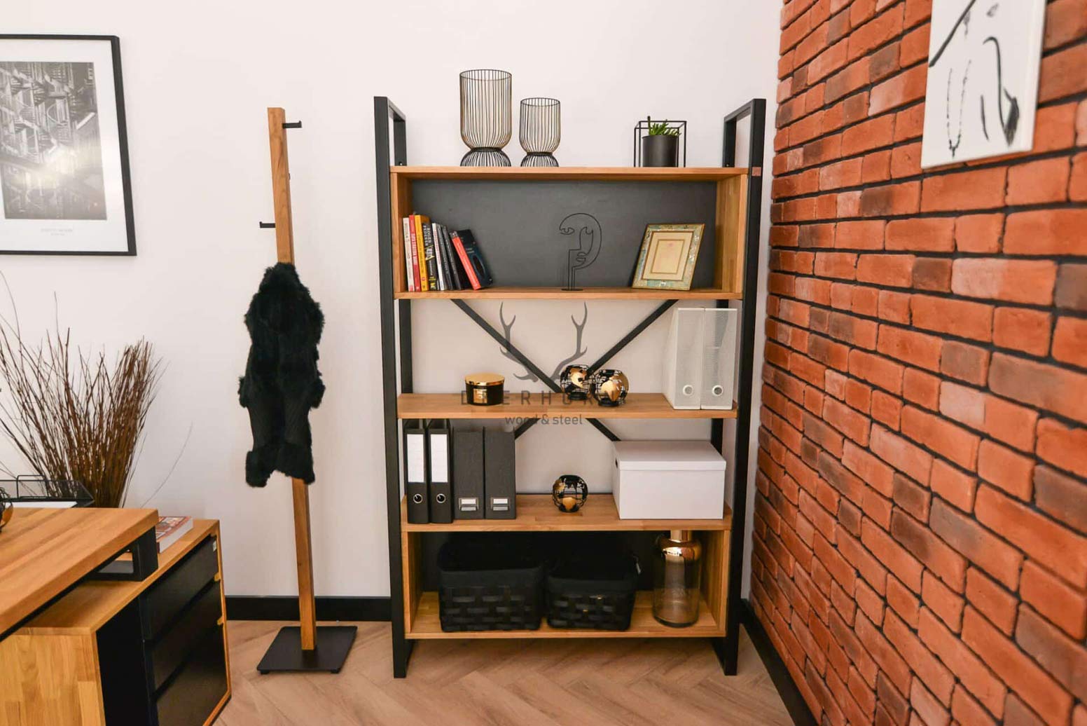 Bücherregal für Aktenordner oder Bücher loft office plus