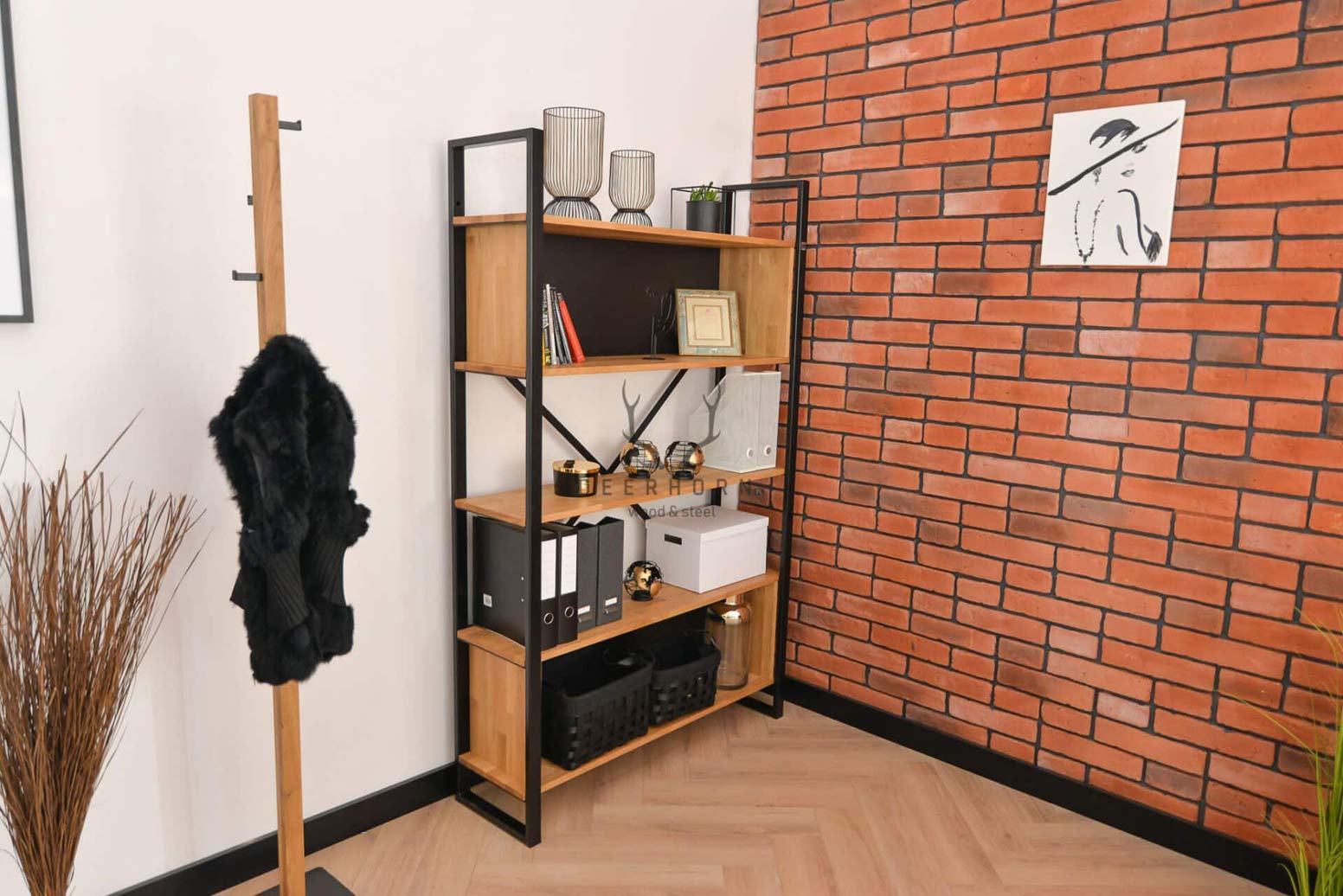 Bücherregal für Aktenordner oder Bücher loft office plus