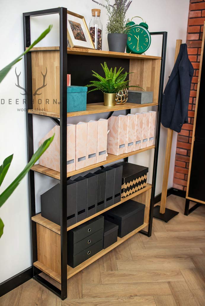 Bücherregal für Aktenordner oder Bücher loft office plus