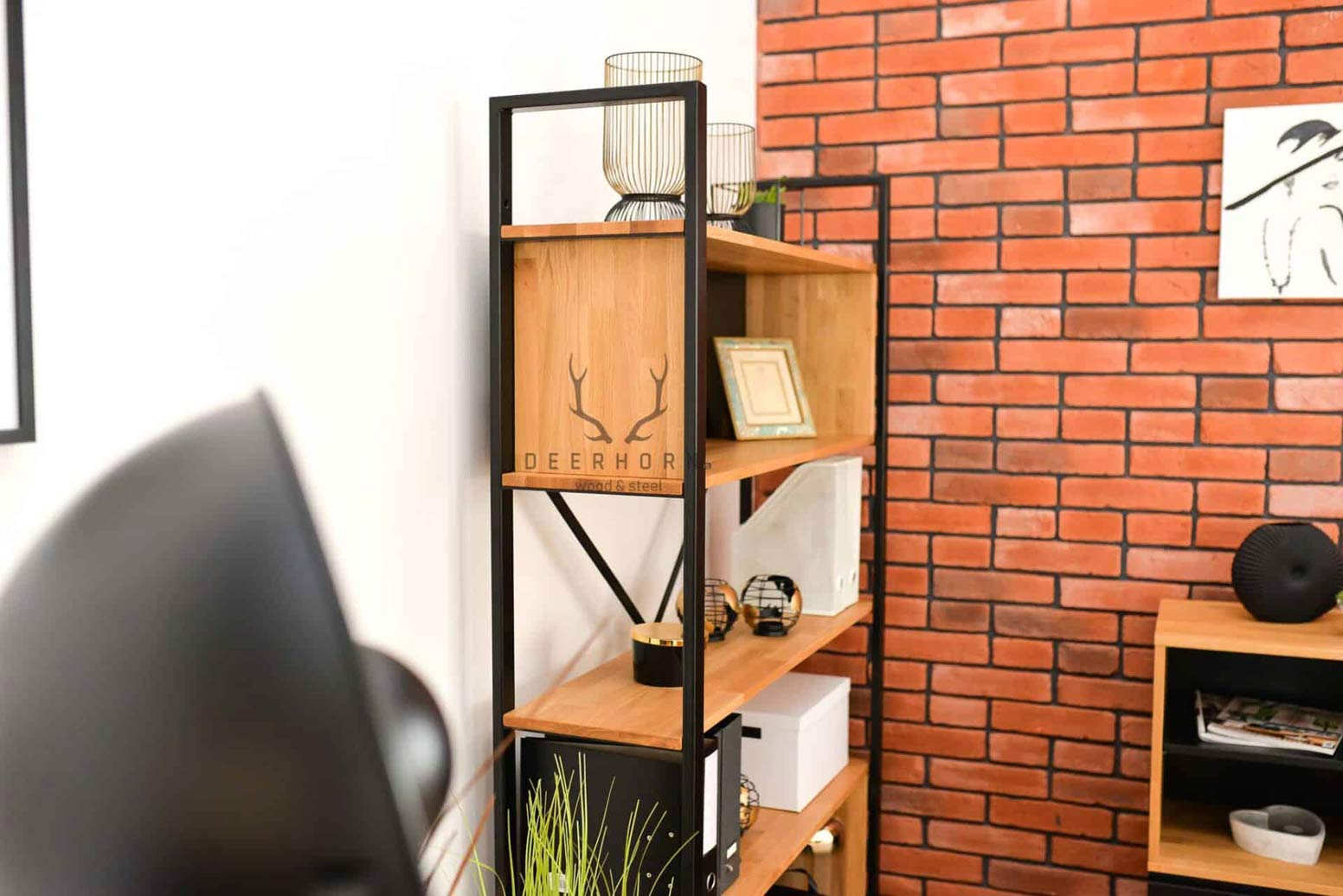 Bücherregal für Aktenordner oder Bücher loft office plus