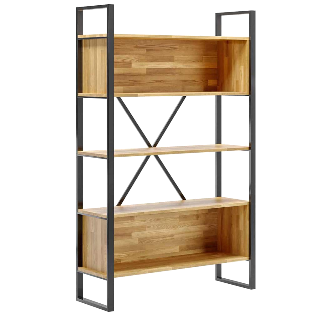 Bücherregal aus Metall und Holz im Loft-Stil Loft-Büro plus