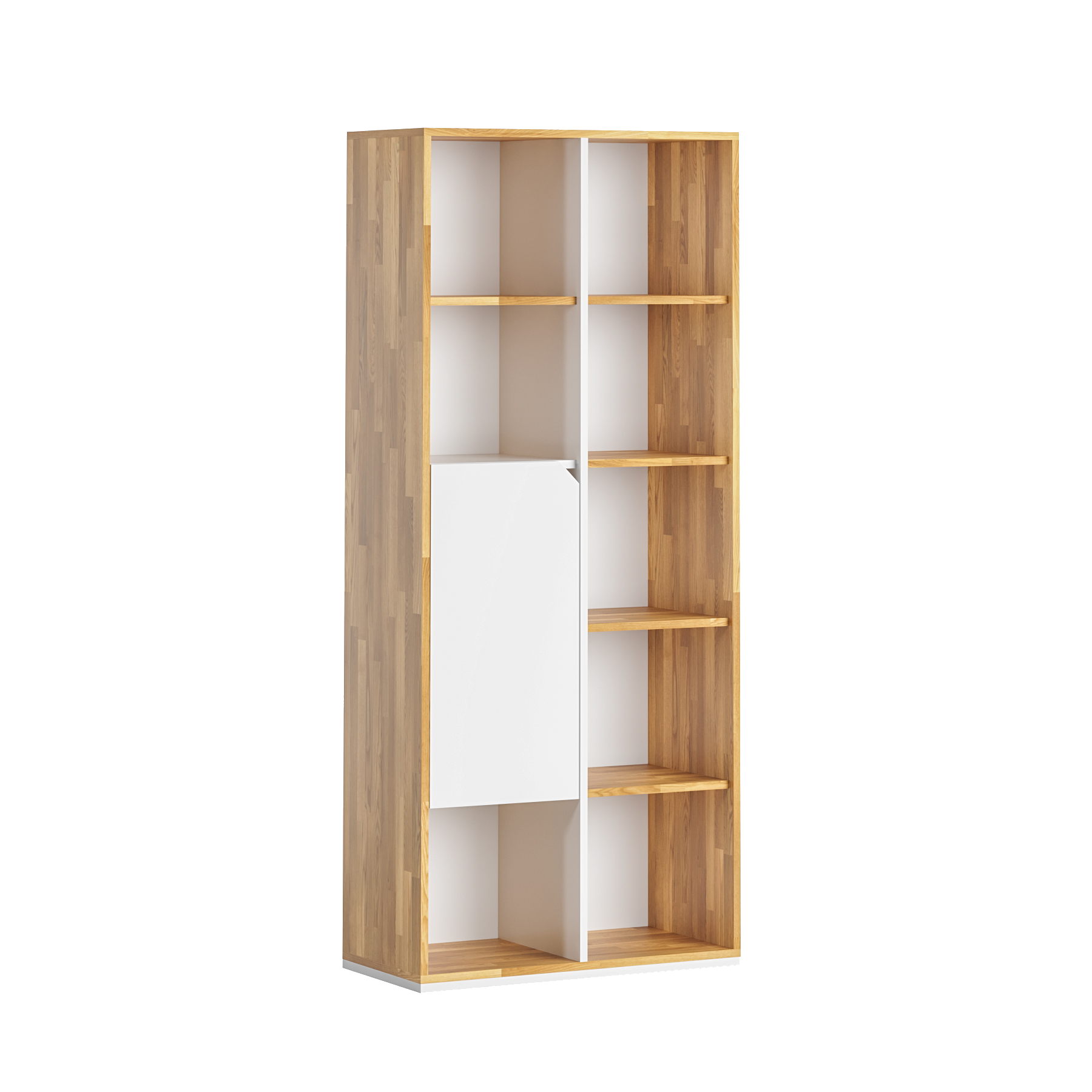 Weißer Büro-Aktenschrank aus der Active-Kollektion