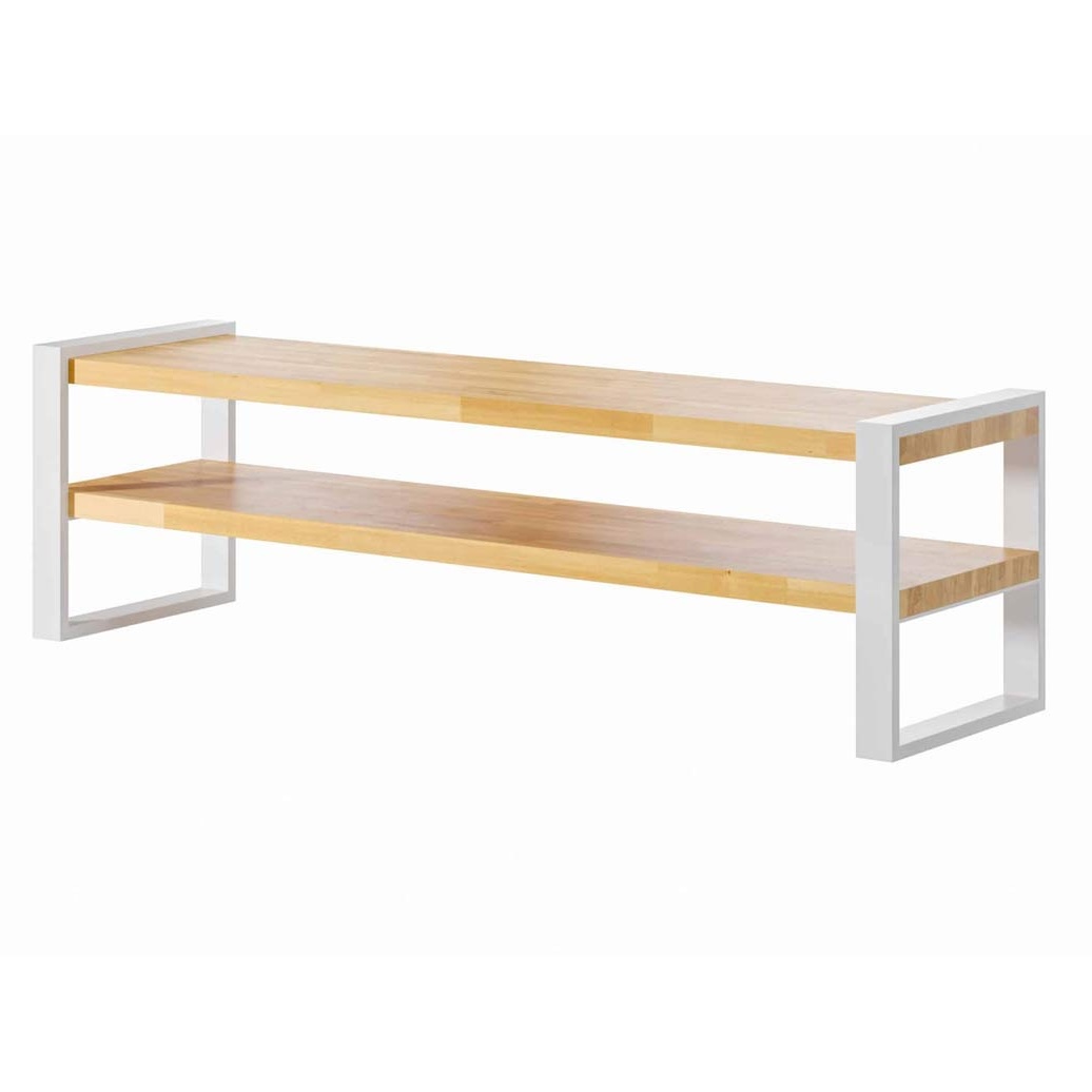 Weißer RTV-Schrank im modernen, industriellen Loft-Stil