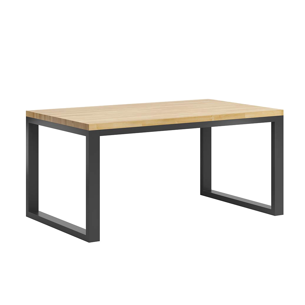 Industrietisch "loft kitchen" Eichenplatte für 6 oder 8 Personen