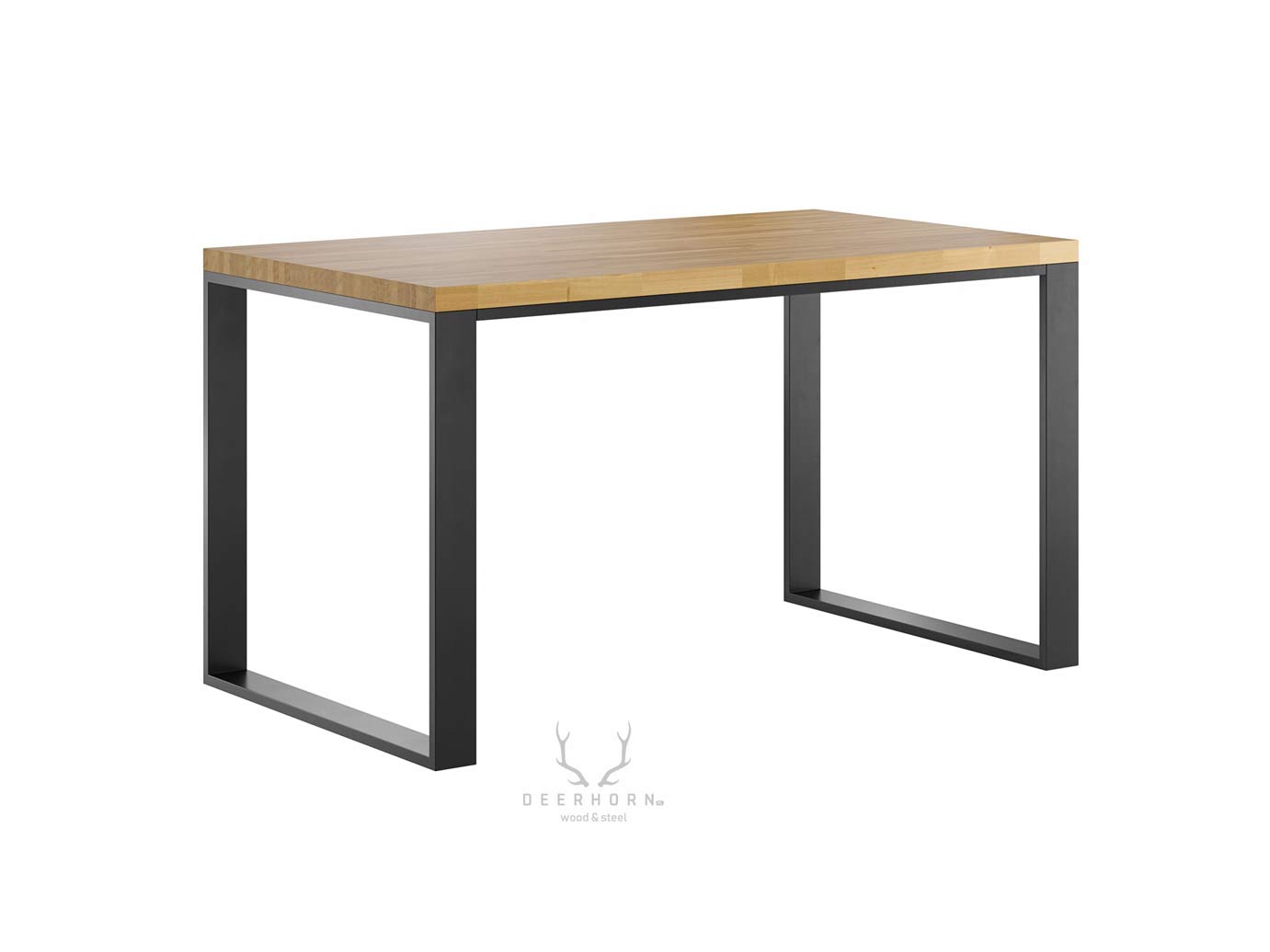 Tisch mit Erweiterungen 180x80cm. Holztisch ohne Erweiterungen 120×80