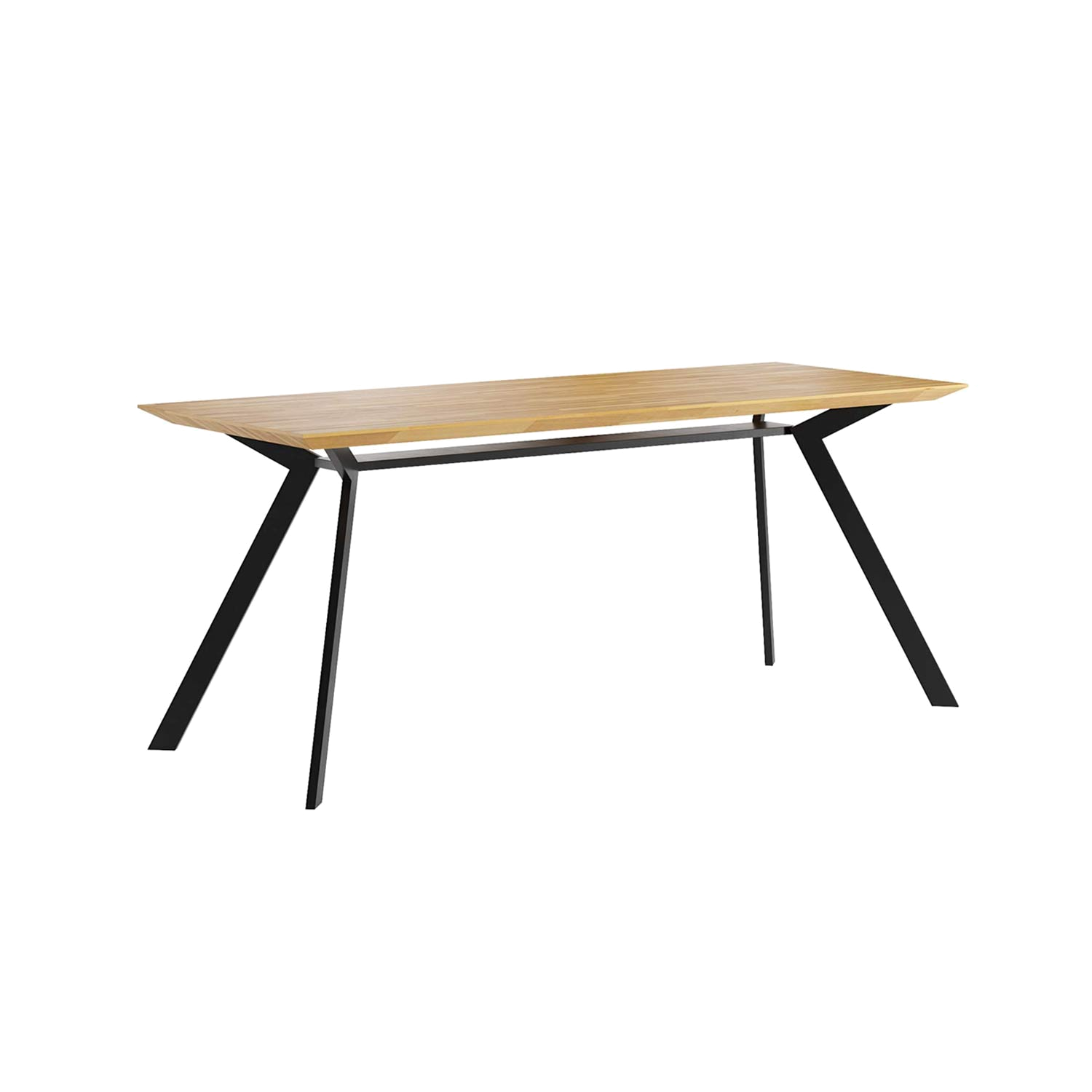 Tisch mit Holzplatte "Simple Active"
