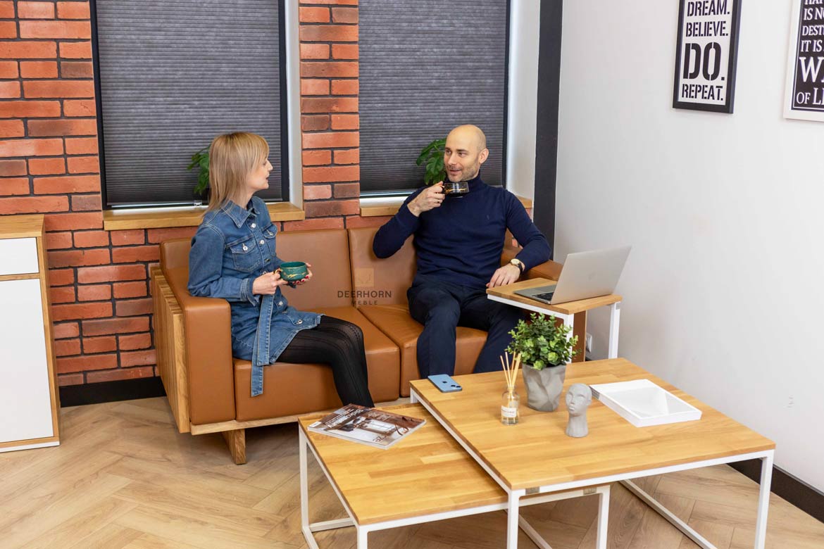 Sofa für Büro, Arbeitszimmer modern und minimalistisch