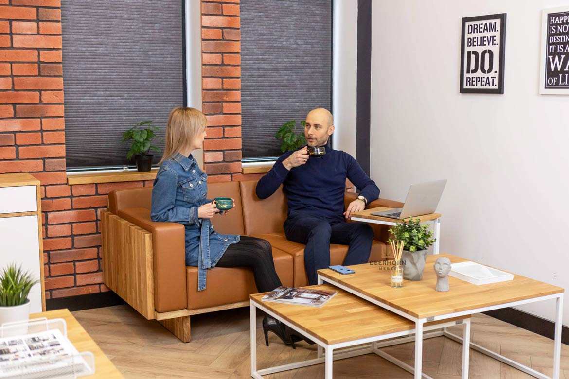 Sofa für Büro, Arbeitszimmer modern und minimalistisch