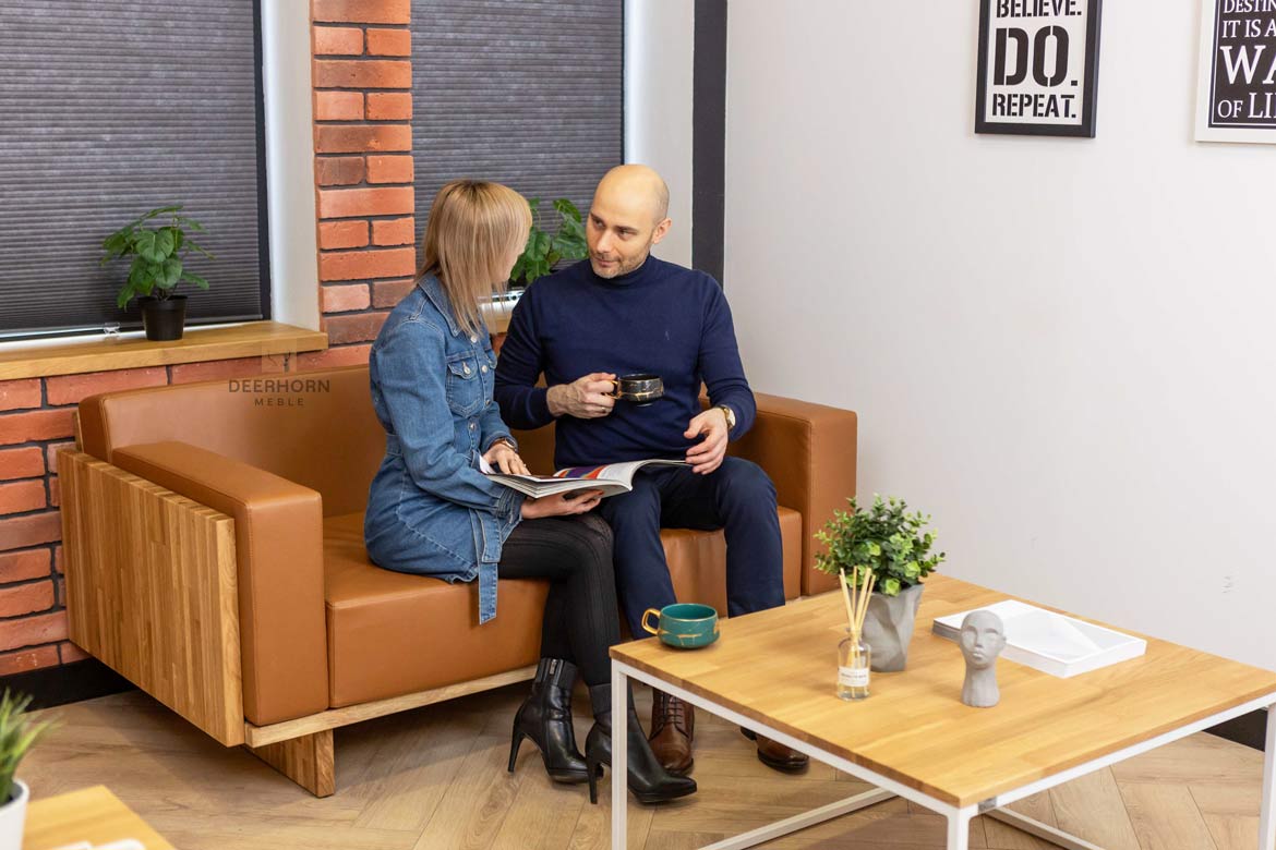 Sofa für Büro, Arbeitszimmer modern und minimalistisch