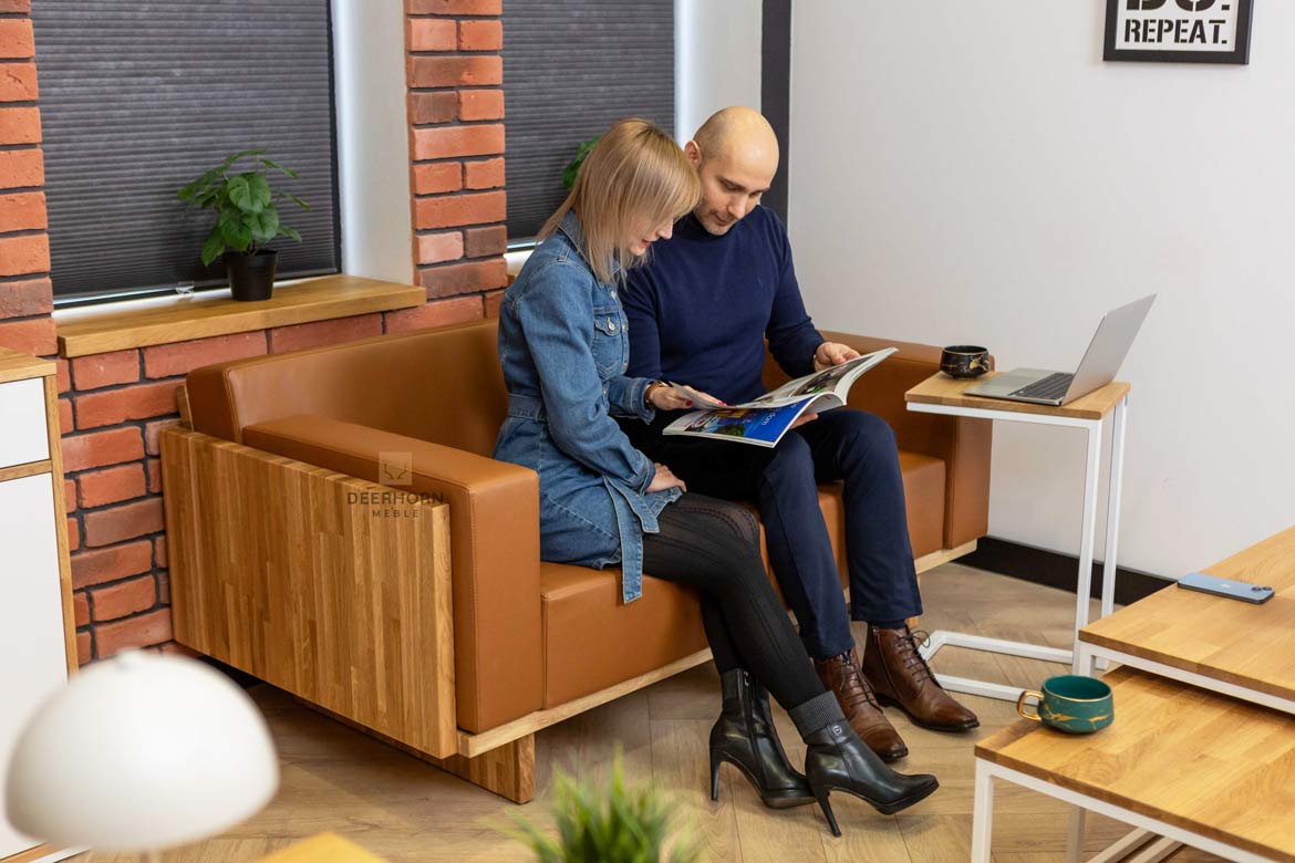 Sofa für Büro, Arbeitszimmer modern und minimalistisch