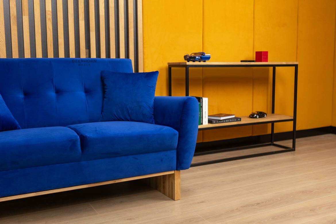 Kleines Sofa für Wartezimmer, Arbeitszimmer, Büro, gepolstert
