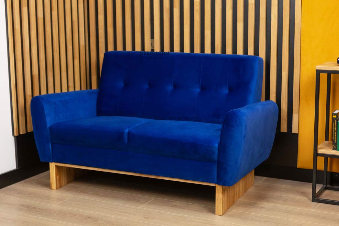 Kleines Sofa für Wartezimmer, Arbeitszimmer, Büro, gepolstert