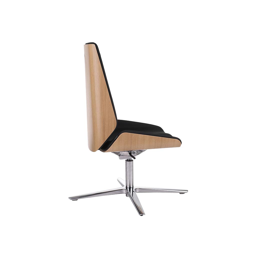 Konferenzstuhl, ergonomisch ohne Armlehnen