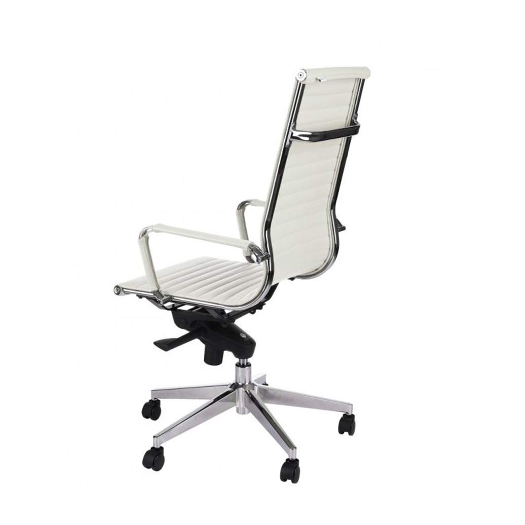 Drehstuhl, Büro, ergonomisch, creme