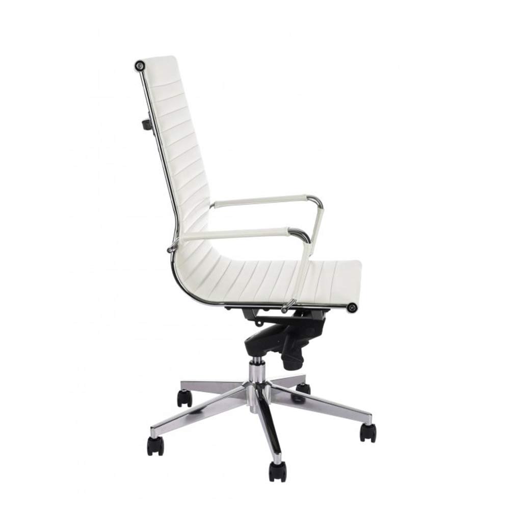 Drehstuhl, Büro, ergonomisch, creme