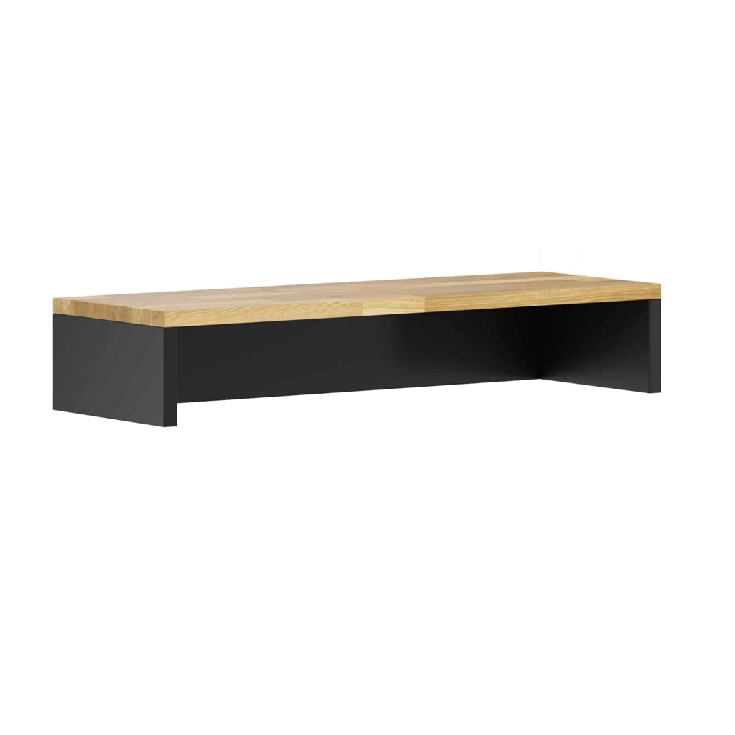 Schreibtisch-Erweiterung mit Holz-Loftplatte
