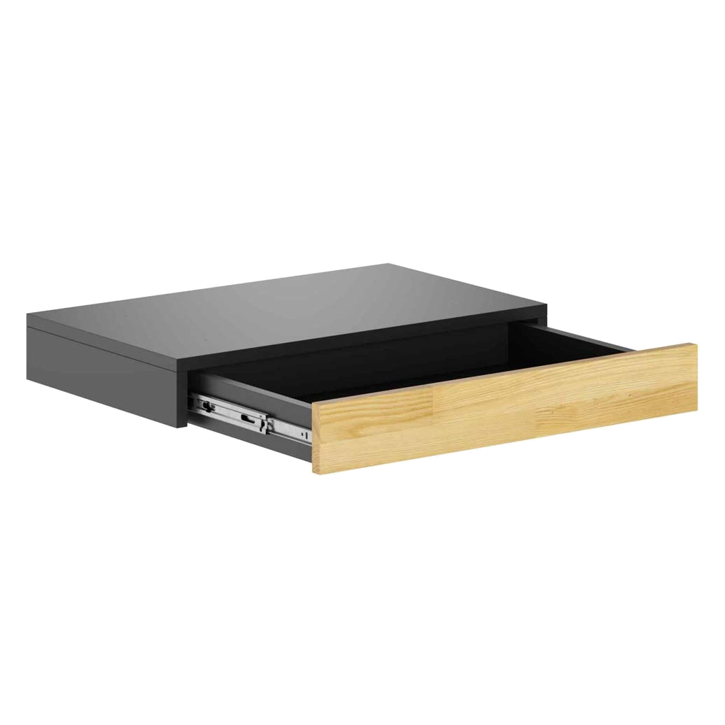 Schublade mit hoher Holzfront für Schreibtisch