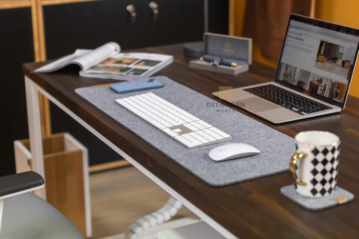 Tastatur-Pad. Maus- und Tastaturunterlage aus Filz